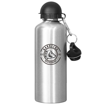 Custom Aluminum Cyclist Sports Bottle - 17 oz.