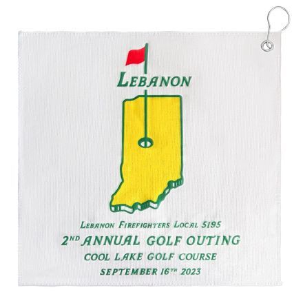 Full Color Custom Lightweight Soft Touch Gym Towel - 16'' x 16''