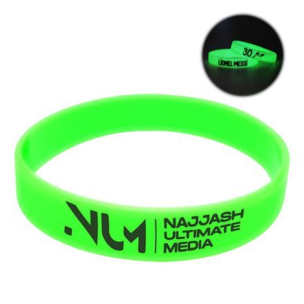 Custom Glow In The Dark Awareness Bracelet