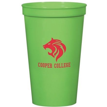 Vibrant Promotional Stadium Cup - 22 oz.