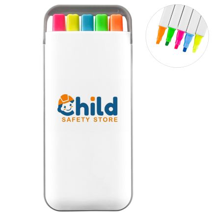 Custom Highlighter Set in Pocket Case