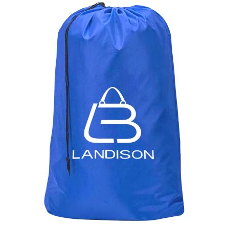 Custom Large Polyester Laundry Bag - 27.5"w x 39"h