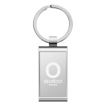 Custom Wave Promotional Keychain