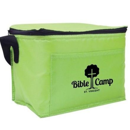 Custom Nylon Promotional Cooler Bag - 6 Can