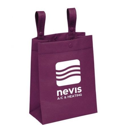 Hang Around Custom Tote Bags - 8"w x 10"h x 4"d