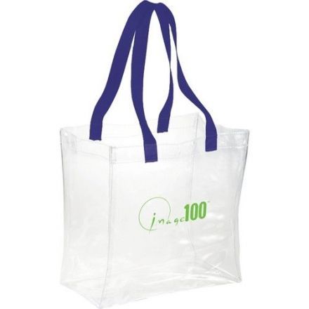 Stadium Clear Custom Tote Bag - 12"w x 12"h x 6"d