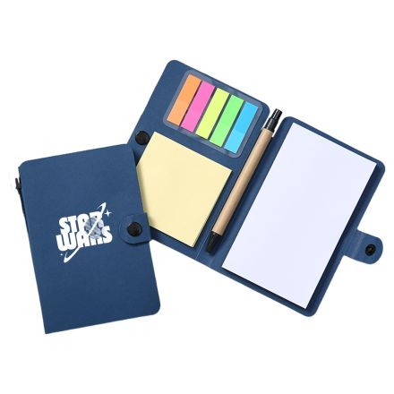 Custom Small Snap Notebooks with Desk Essentials