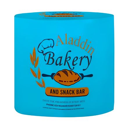 Full Color Custom Round Regular Fitted Table Cover - 29.5"