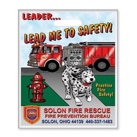 Full Color Custom Plastic Bags - 7.5"w x 9"h