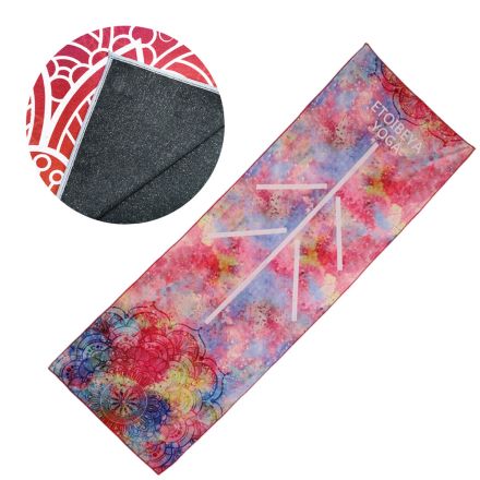 Full Color Custom Non-Slip Yoga Towel - 25" x 72"