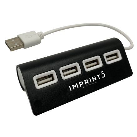 4-Port Aluminum Custom USB Hub