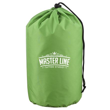 Custom Round Drawstring Bag - 6.3"d x 12.6"h