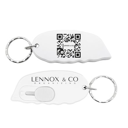 Custom Safety Cutter with Key Ring - Opaque