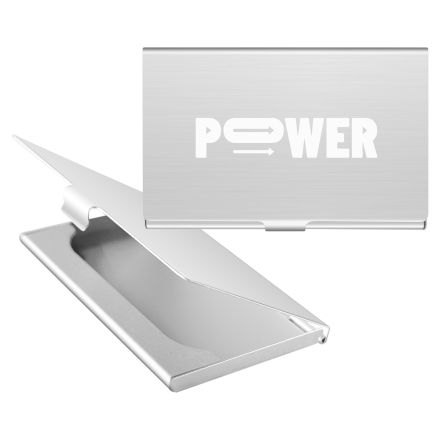 Custom Mirror Business Card Case