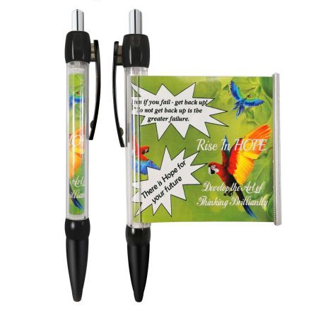 Custom Headliner Plastic Banner Pen