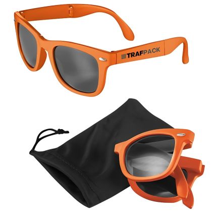 Custom Foldable Sunglasses w/ Pouch