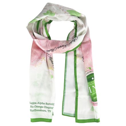 Full Color Custom 100% Polyester Scarves - 10"w x 58"h