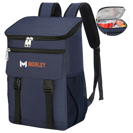 Full Color Custom Backpack Cooler - 11.5" w x 17"h x 5.9"d