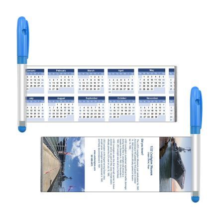 Full Color Custom Plastic Banner Gel Pen