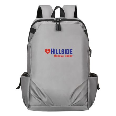 Full Color Custom Leisure Laptop Backpack - 15.6"