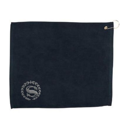 Custom Embroidered Hemmed Golf Towels - 12'' x 16''