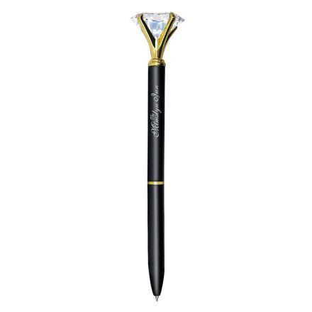 Custom Diamond Metal Ballpoint Pen