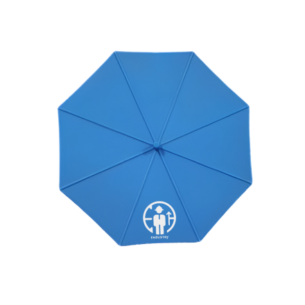 Custom Umbrella Shaped Silicone Mug Lid