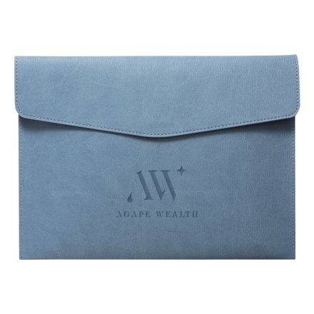 Custom PU Leather A4 Document Envelope
