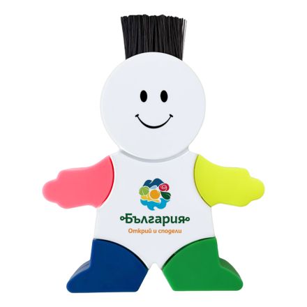 Custom Human-shaped Highlighter w/ Brush