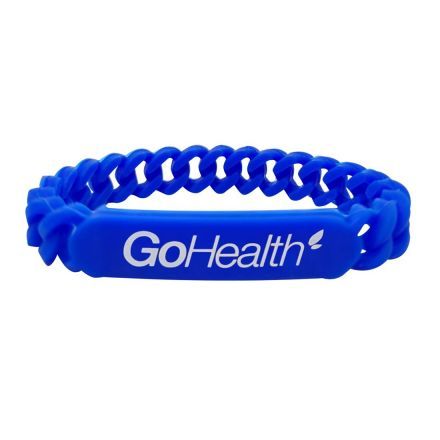 Custom Chain Link Silicone Bracelet