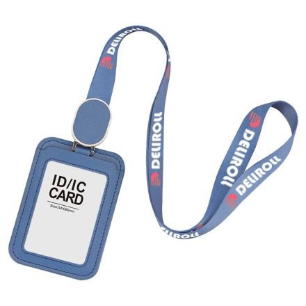 Full Color Custom Lanyard w/ ID Badge Holder