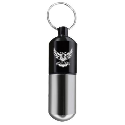 Custom Mini Aluminum Keychain Pill Box