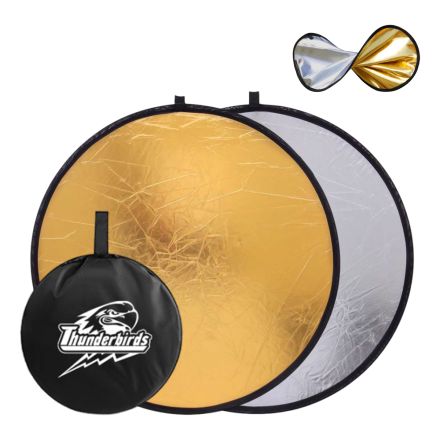 Custom Portable Collapsible Light Reflector w/ Bag