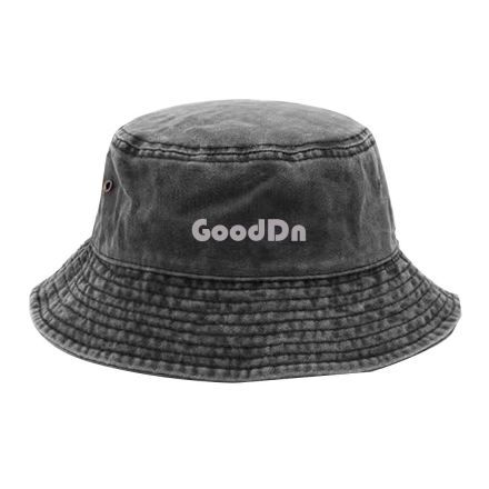 Full Color Custom Retro Pigment Washed Bucket Hat