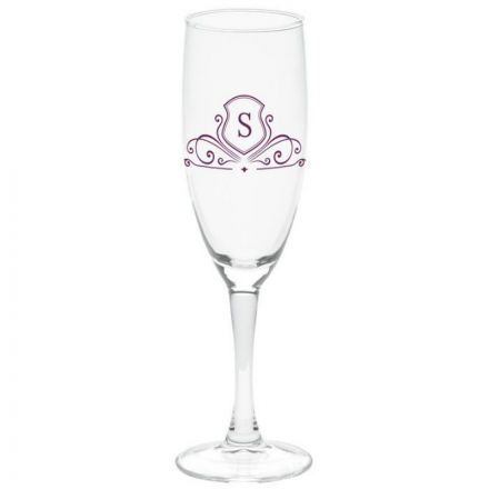 Nuance Champagne Flute Custom Glassware - 5.75 oz.