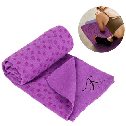 Custom Yoga Mat Towel w/ PVC Grip - 25'' x 72''