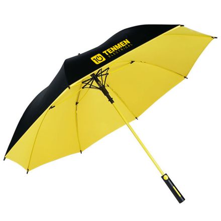Custom Two-Tone Windproof Golf Umbrella - 54"