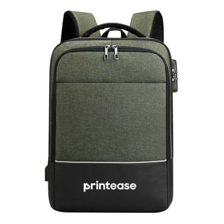Custom Anti-theft Travel Laptop Backpack - 15.6"