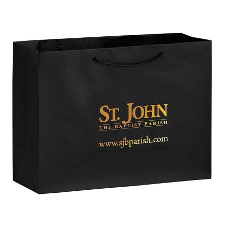 Matte Laminated Custom Eurotote - 14"W x 10"H x 5"D