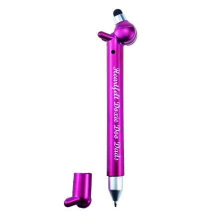 Custom Puppy Stylus Ballpoint Pen