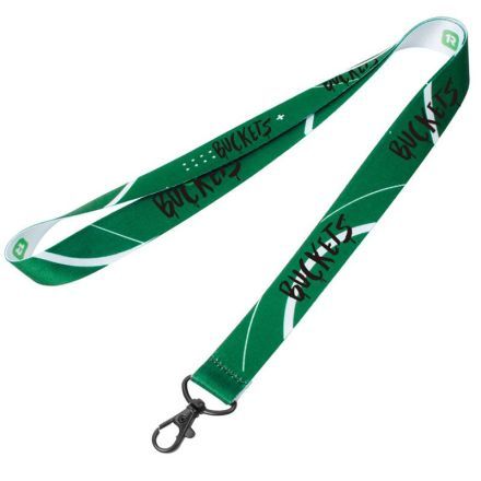 Full Color Custom Recycled PET Lanyard w/ Attachment