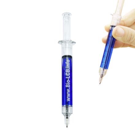 Custom Syringe Clicker Pens