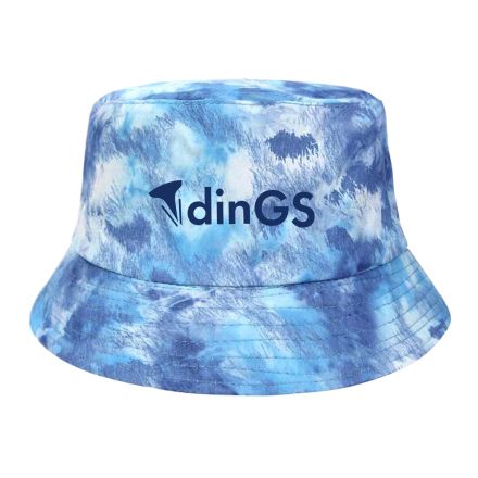 Custom Two Tone Tie-Dyed Bucket Hat