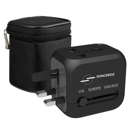 Custom Universal USB Type-C Travel Adaptor w/ Case