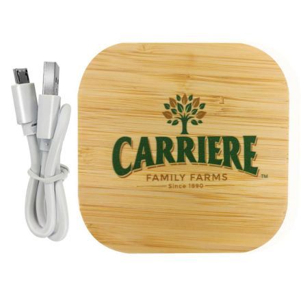 Full Color Custom Wooden Wireless Fast Charging Pad