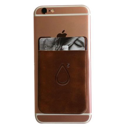 Custom Leather Card Sleeves for Smartphones