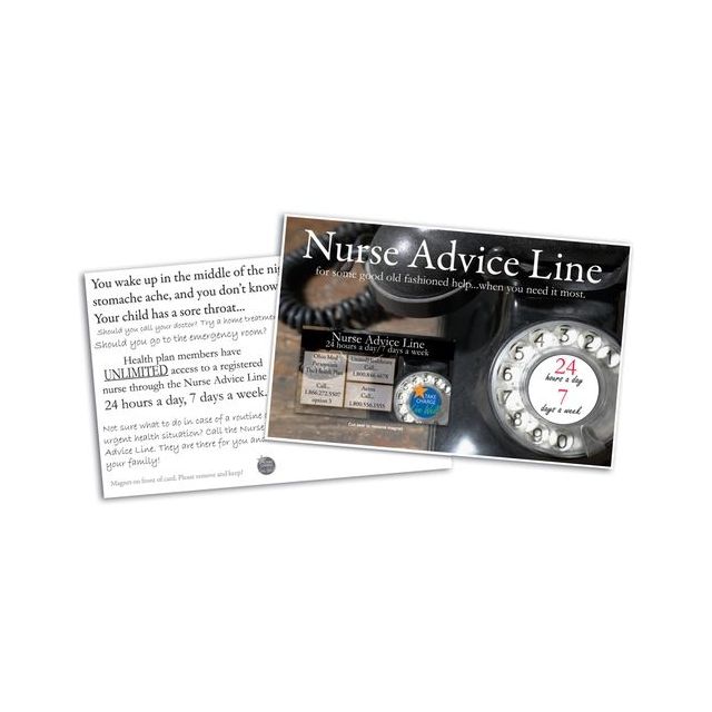 Postcard Custom Business Card Magnet - 5.19"w x 8"h