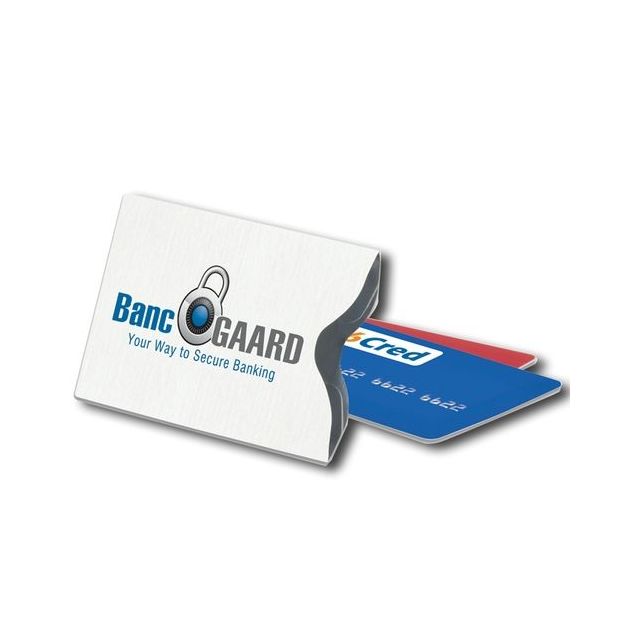 Custom Printed Data Protection Sleeve - 3.38"w x 2.25"h