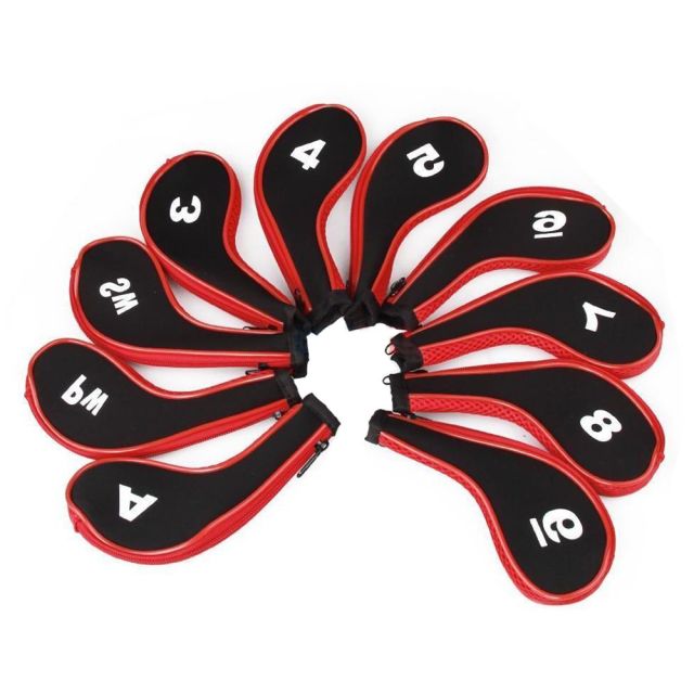 10 Pack Golf Club Putter Iron Head Cover Case