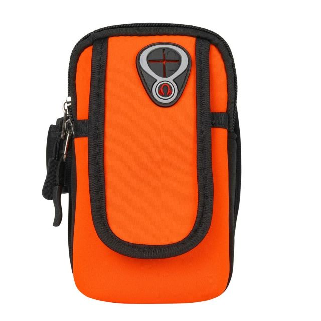 Color Block Polyester Running Arm Bag